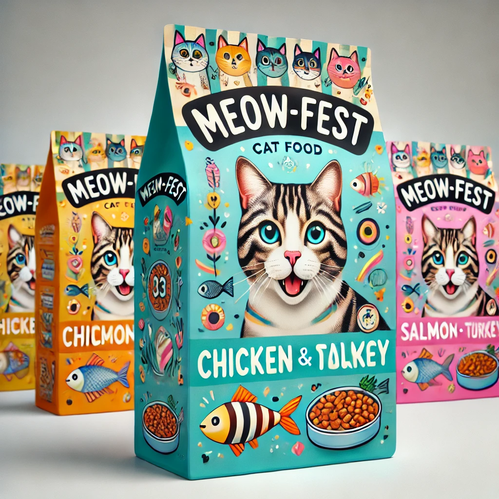 Meow-Fest: The Ultimate Gourmet Cat Food