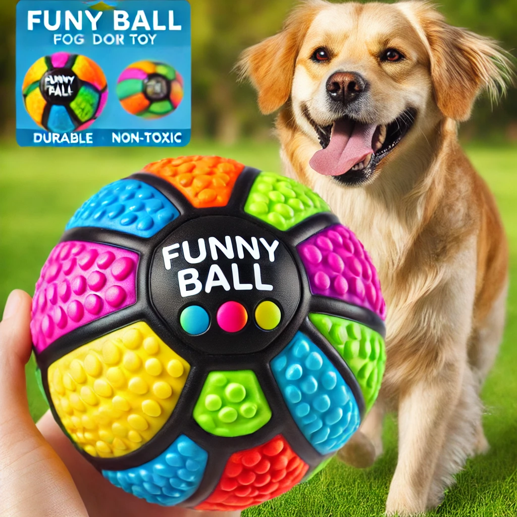 The Funny Ball - Endless Playtime Fun for Your Furry Friend